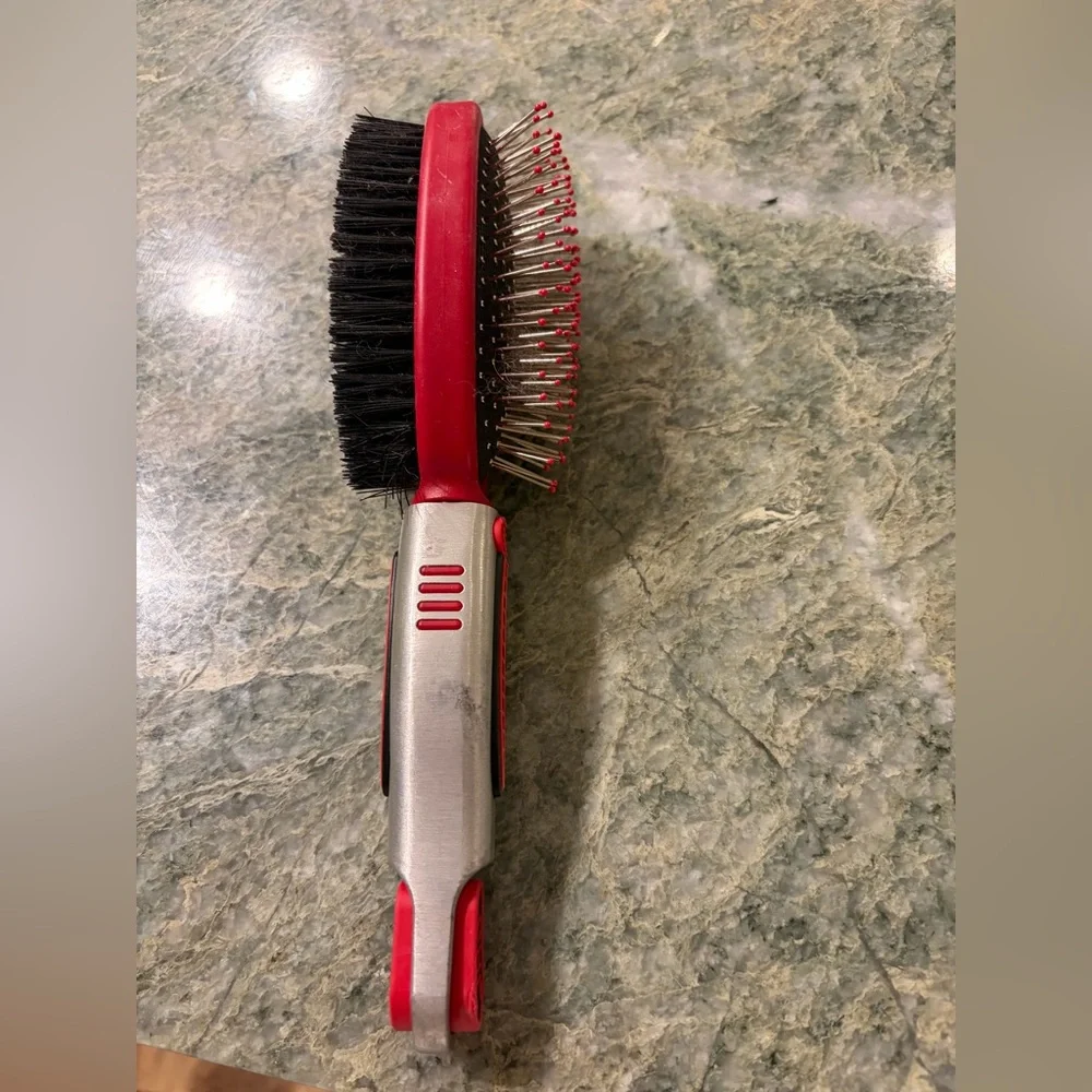Chi double sided ball tip pin & bristle dog brush